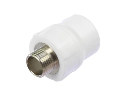 Racord cu fe din ppr alb d.50x1"1/2
